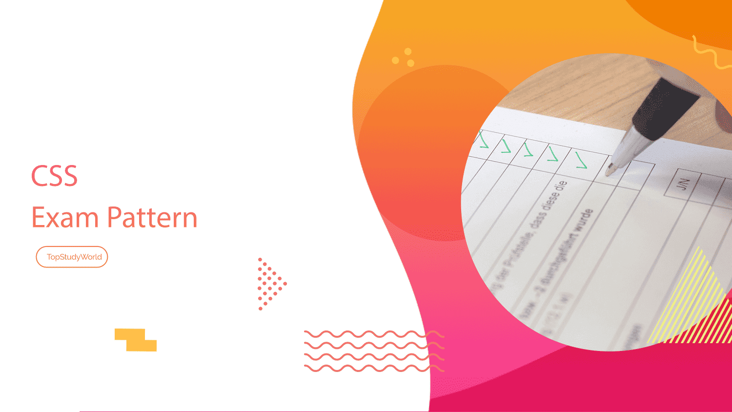 CSS Exam Pattern, Syllabus and Subjects 2022 (PDF) - Top Study World