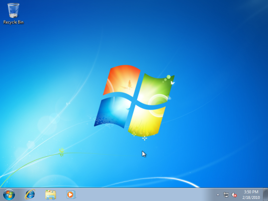 Windows 7 Ultimate start up