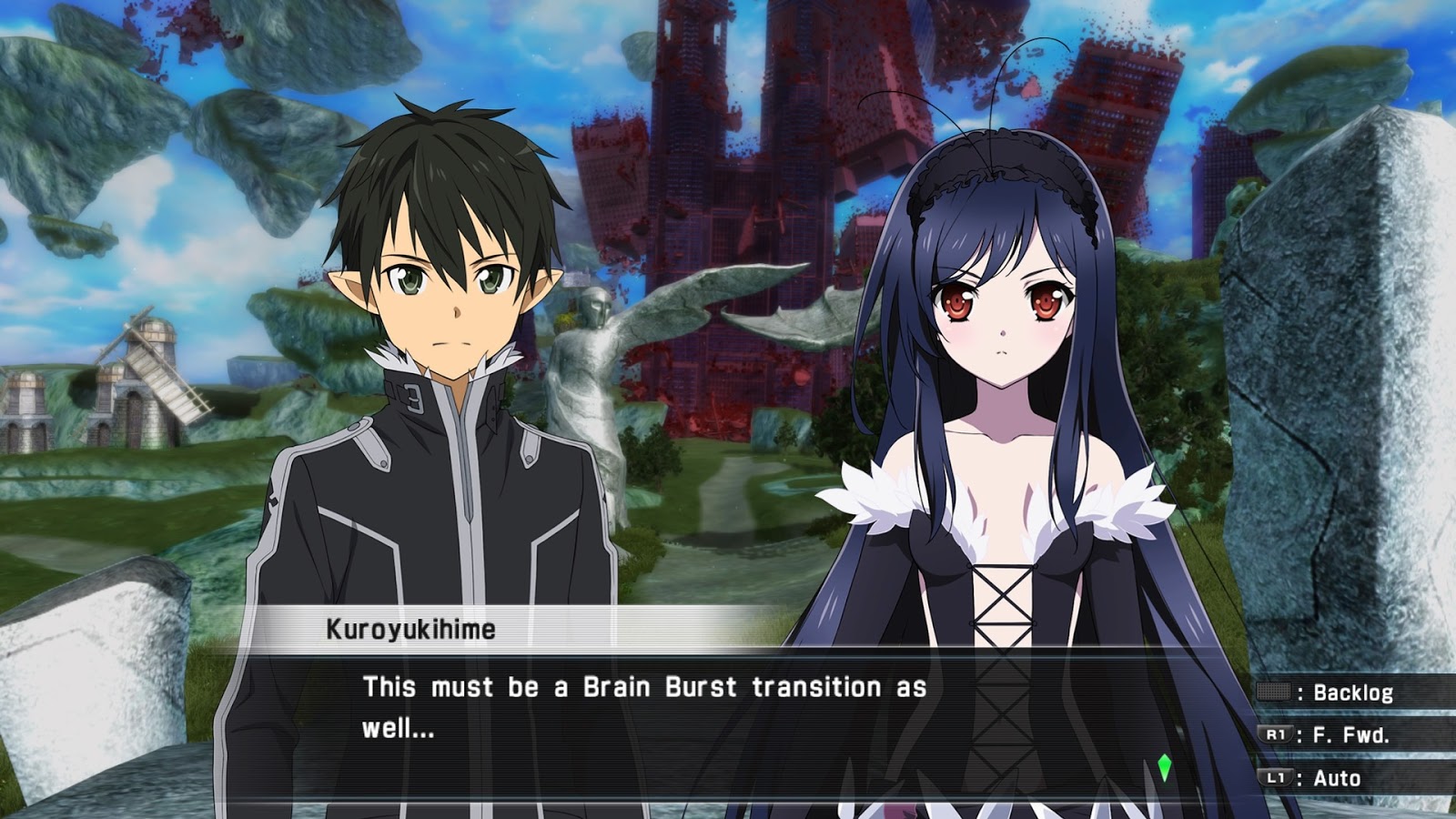 Accel World's Kuroyukihime Joins Sword Art Online: Lost Song