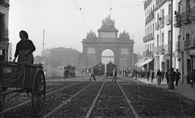 Fotografías antiguas de Madrid a principios del siglo XX