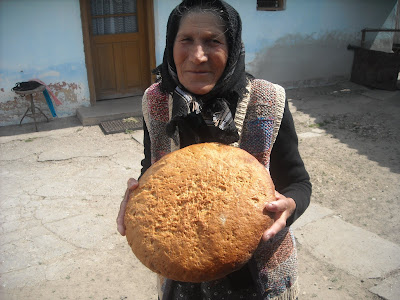 The best bread in the world: Pâine în țest