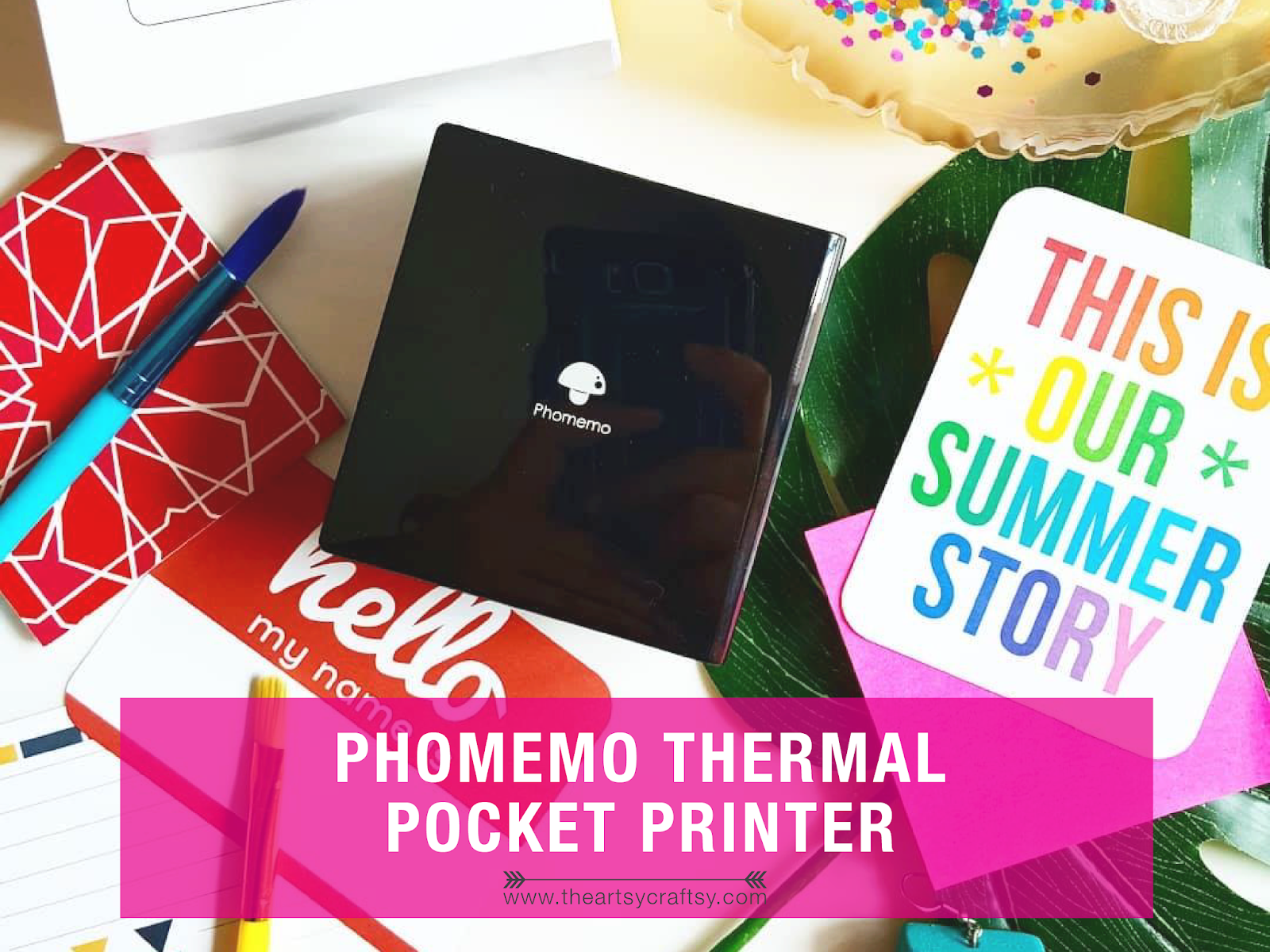 Generic Phomemo M02 Bluetooth Pocket Printer-Mini Thermal Printer