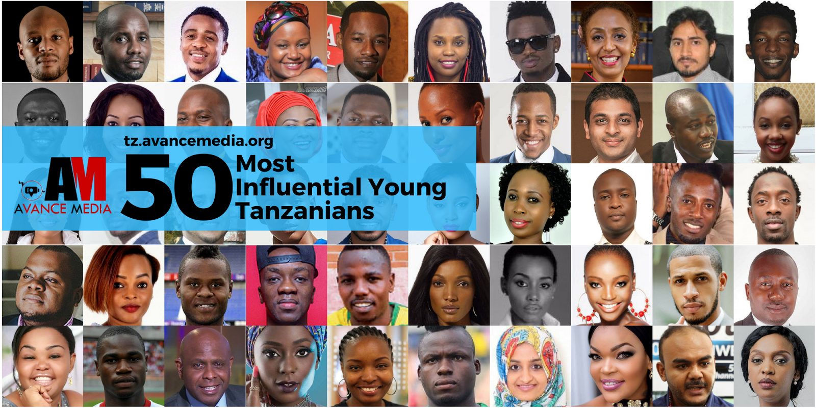 THE YCEO: Nominees for the 50 Most Influential Young Tanzanians 2017 Announced