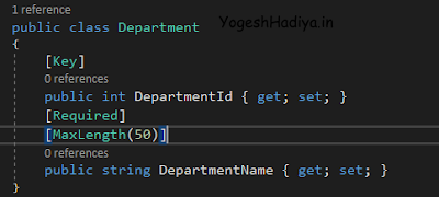 Understanding Code First Approach Of Entity Framework Core - YogeshHadiya.in