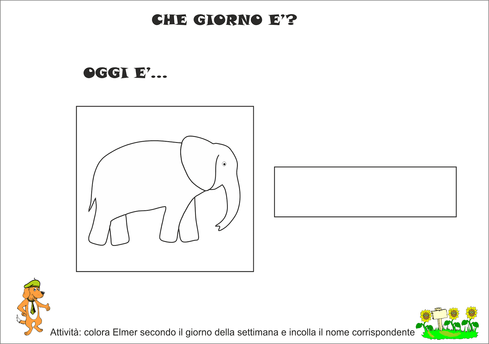 A Scuola con Poldo La settimana di Elmer