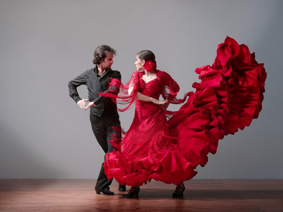 Traditional Spanish Clothing Flamenco