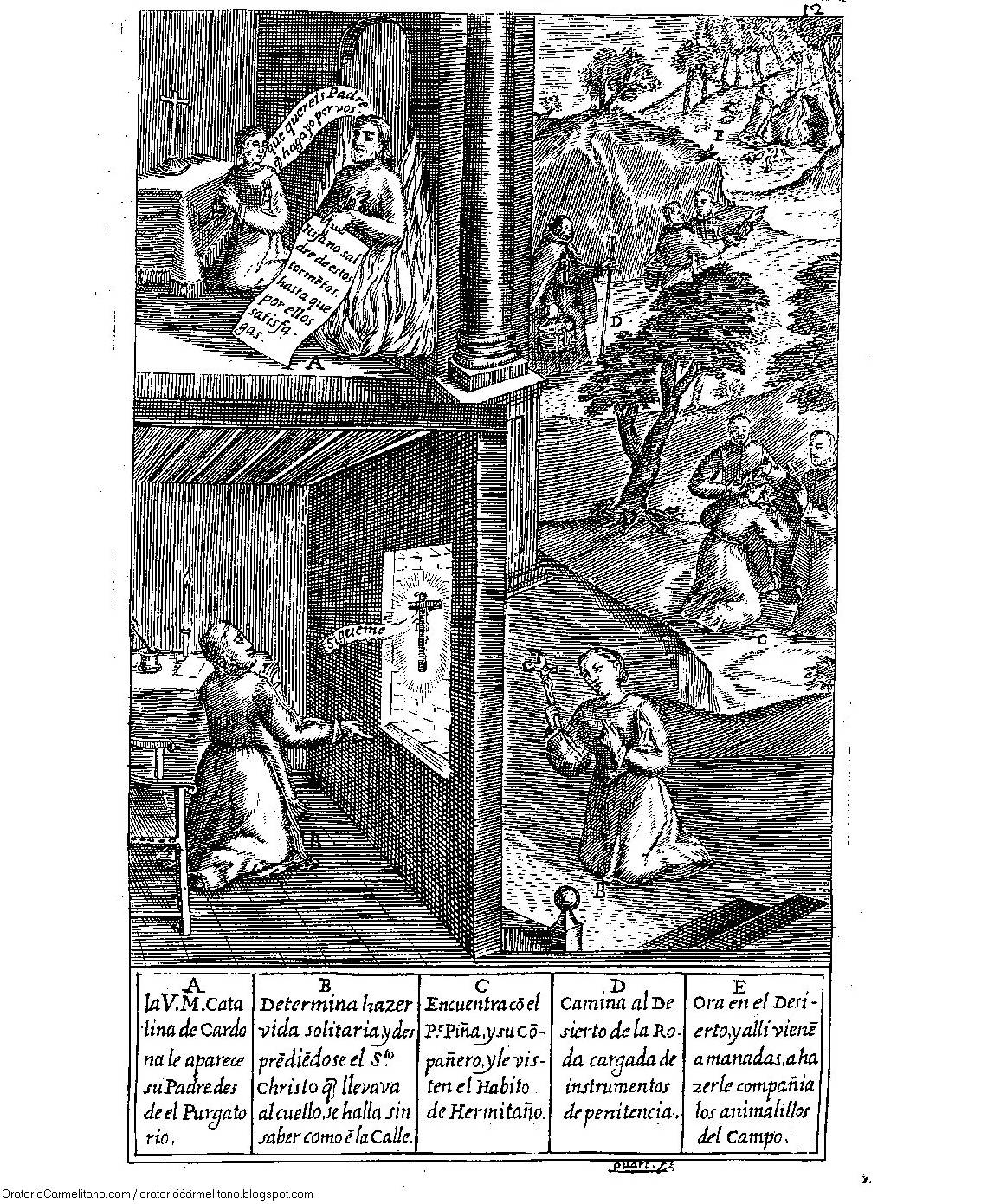 Oratorio Carmelitano La venerable Catalina de Cardona (o la española