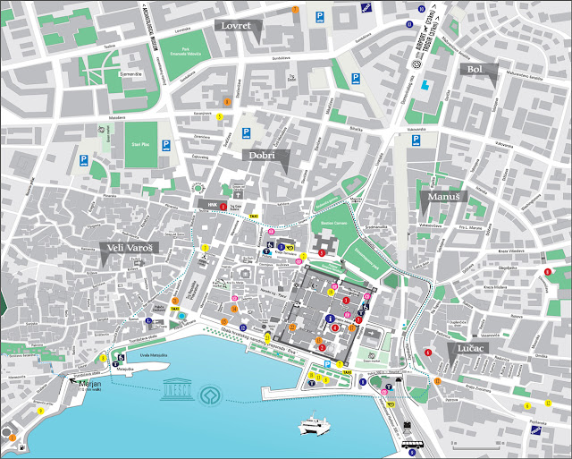 Split city map
