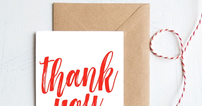 Free Printable Thank You Cards | i should be mopping the floor