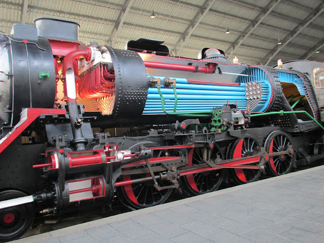 locomotora funcionamiento museo de madrid