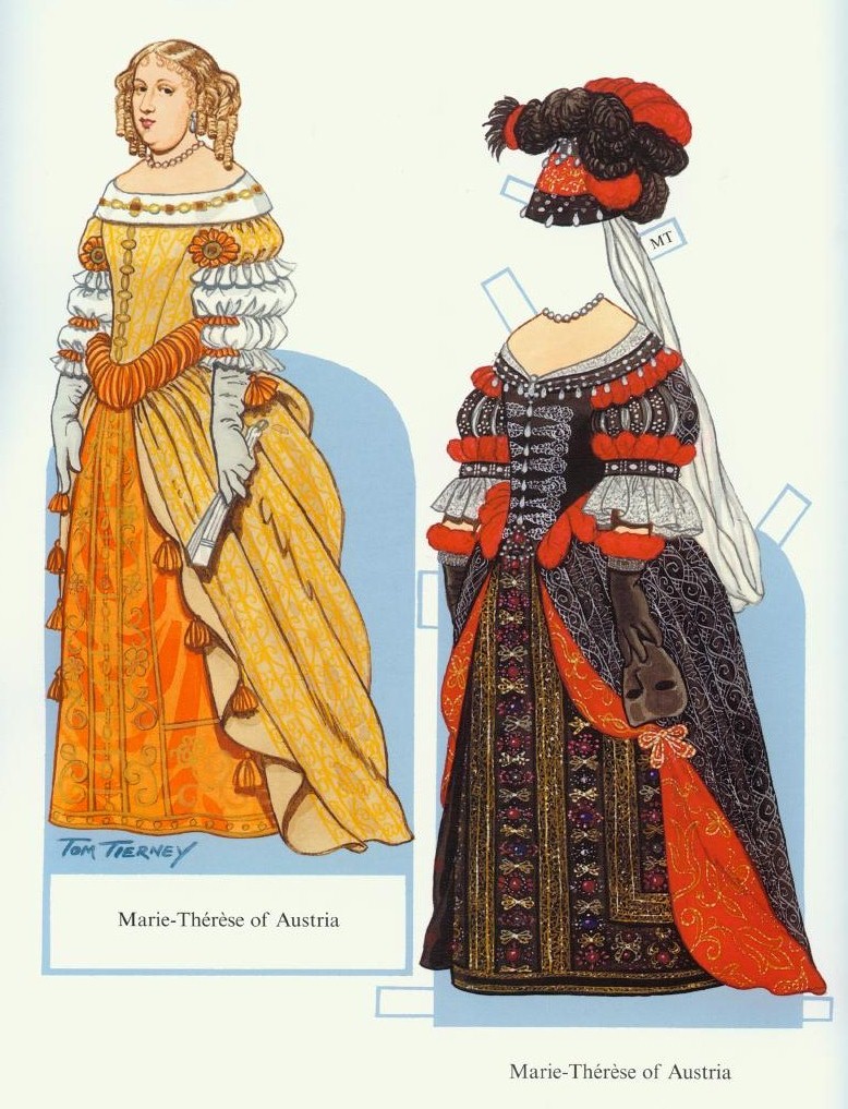 Cantinho da Leonor João Paper Dolls Luis XIV