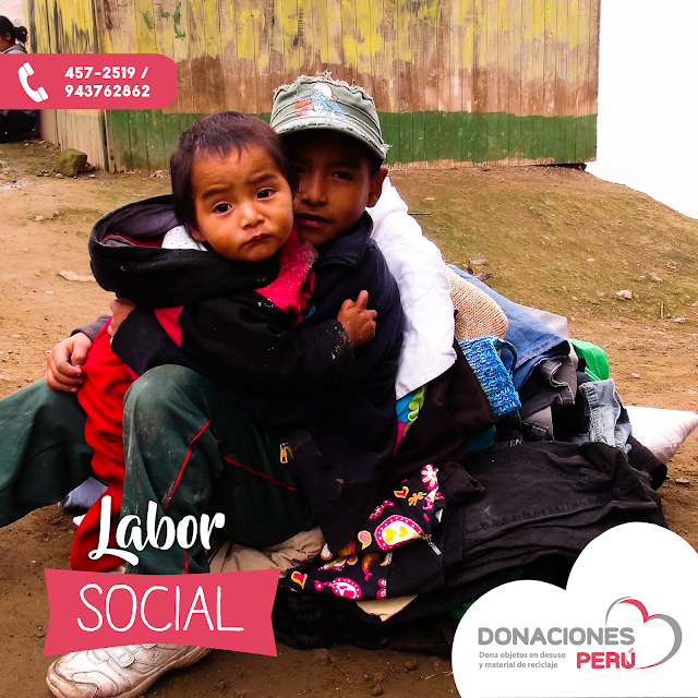 Labor Social - Ayuda social - donaciones peru -  apoyo social