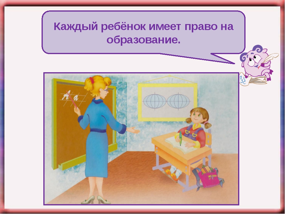 4 каждый имеет право на образование
