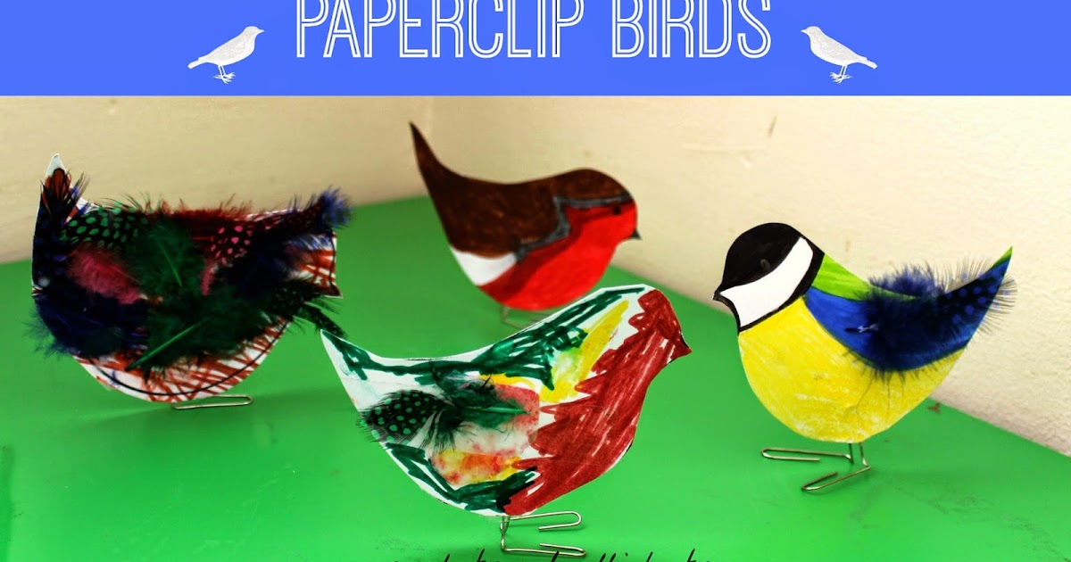 Sun Hats & Wellie Boots Paperclip Birds