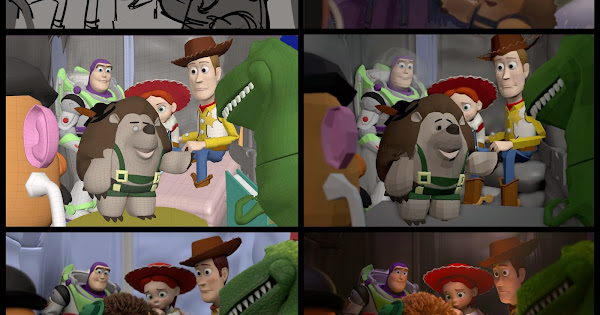 Toy Story Of Terror Concept Art Follows One Frame From Beginning To End Pixar Post