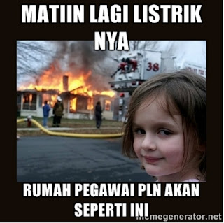 19 Meme Gokil Sindir PLN Berikut Akan Menyadarkanmu Tentang Beratnya Tugas Operator Lapangan