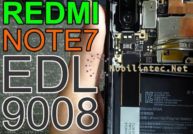 Test Point Xiaomi Note 7 EDL Mode Test Point Xiaomi Note 7 EDL Mode