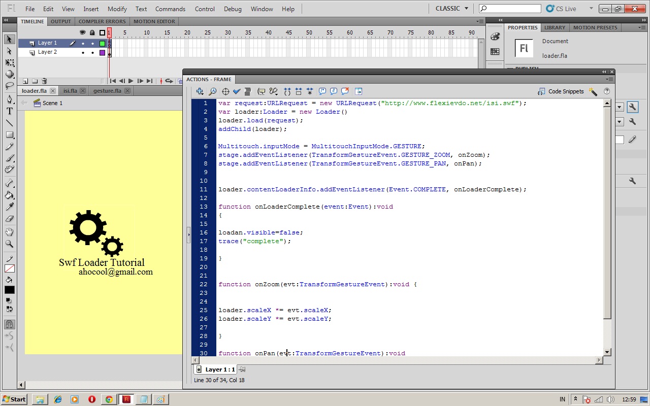TUTORIAL Swf loader Untuk membuat Aplikasi Android yang Dinamis ~ CARA ...