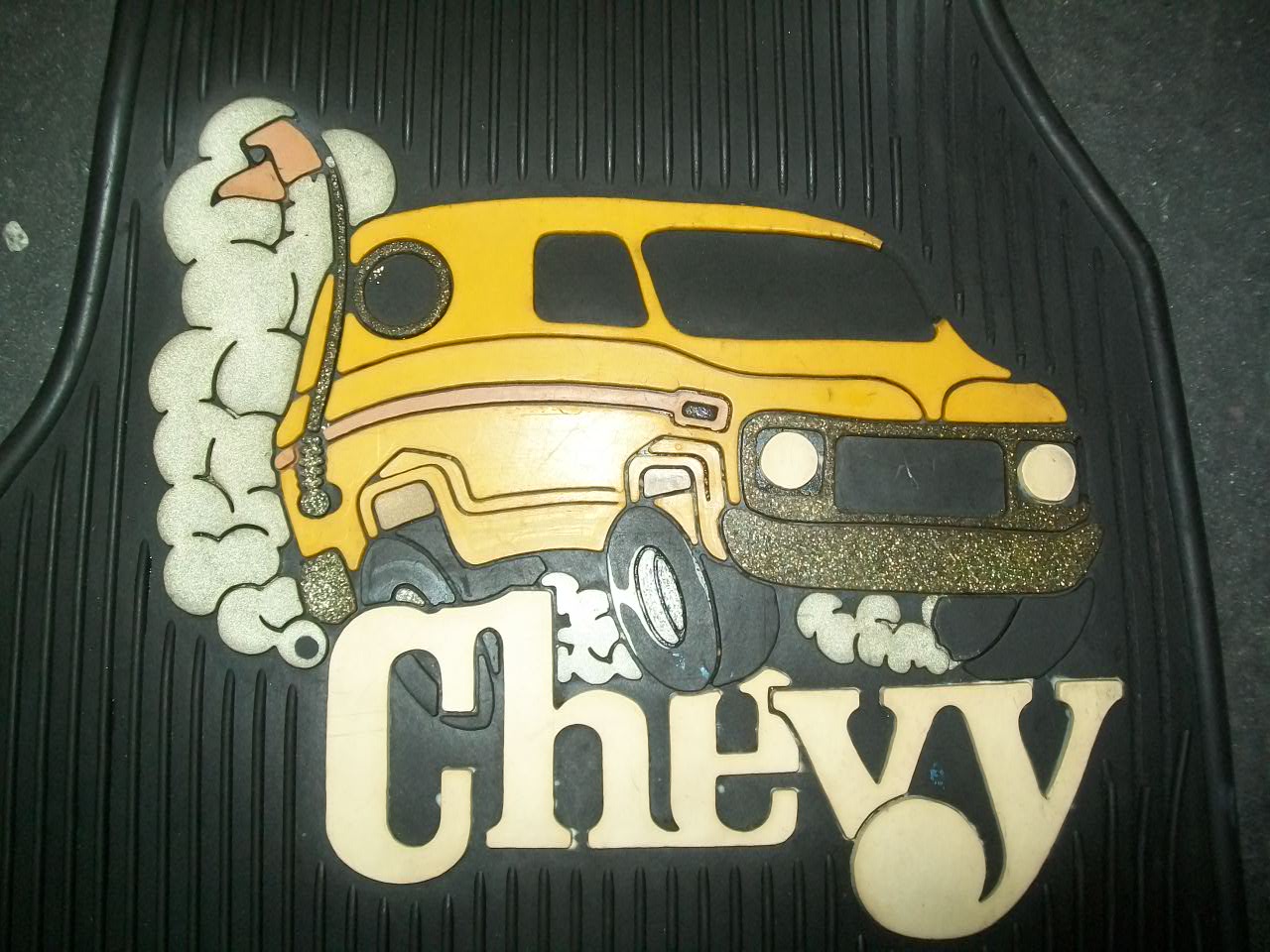 VAN GRAVEYARD COOL FLOOR MATS