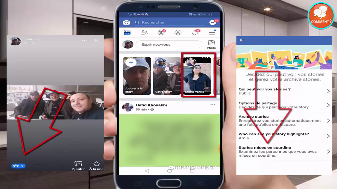 Comment mettre les stories sur Facebook en sourdine et les réactiver