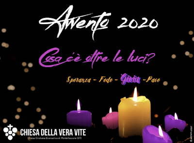 La Gioia Oltre Le Luci 3 Domenica Di Avvento 13 Dicembre Chiesa Cristiana Evangelica Della Vera Vite