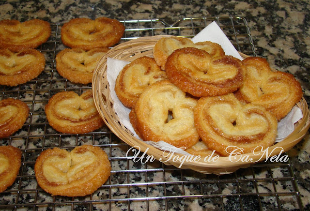 Palmeritas De Hojaldre
