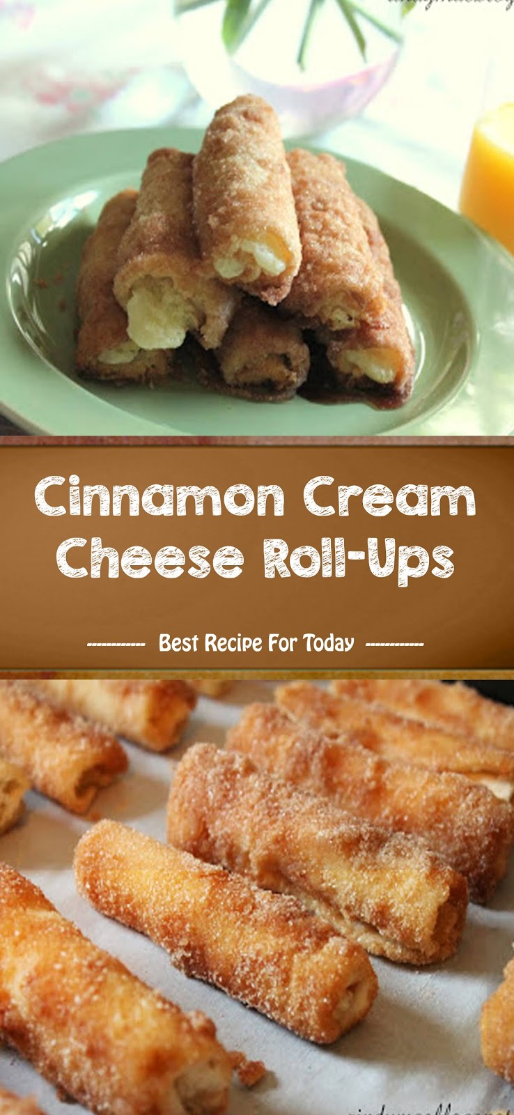 Cinnamon Cream Cheese Roll-Ups - thepinspopular16
