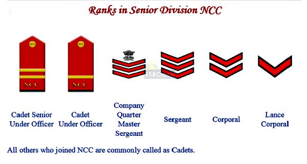 NCC RANKS (ARMY, NAVY, AIRFORCE) By NCC Story - NccStory