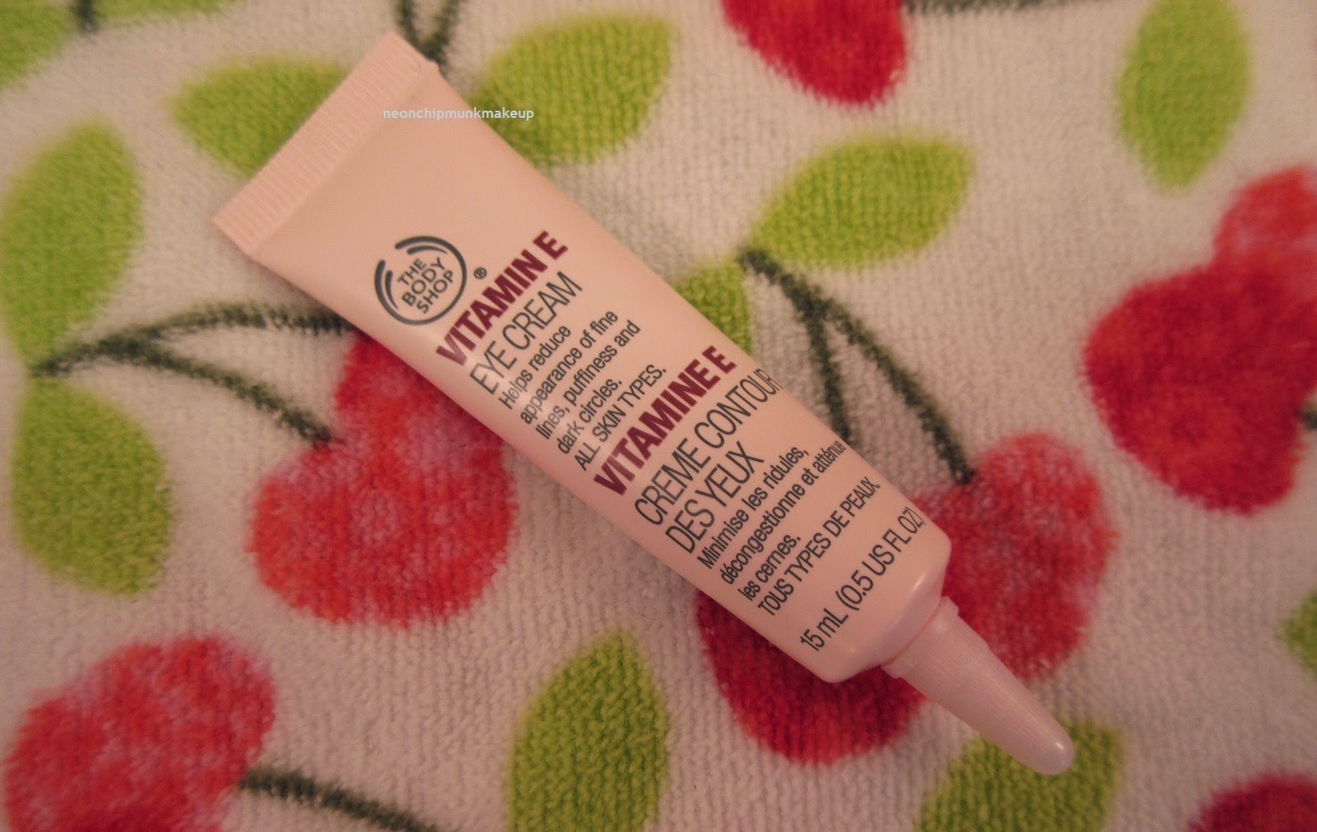 body shop vitamin c eye cream review