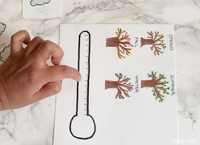 Vikalpah: DIY kids calendar- How to make Preschool calendar at home