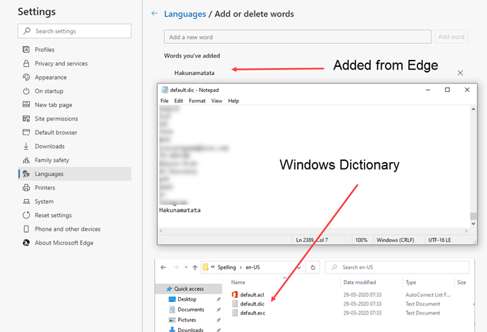 Windows-spellingcontrole inschakelen in Microsoft Edge
