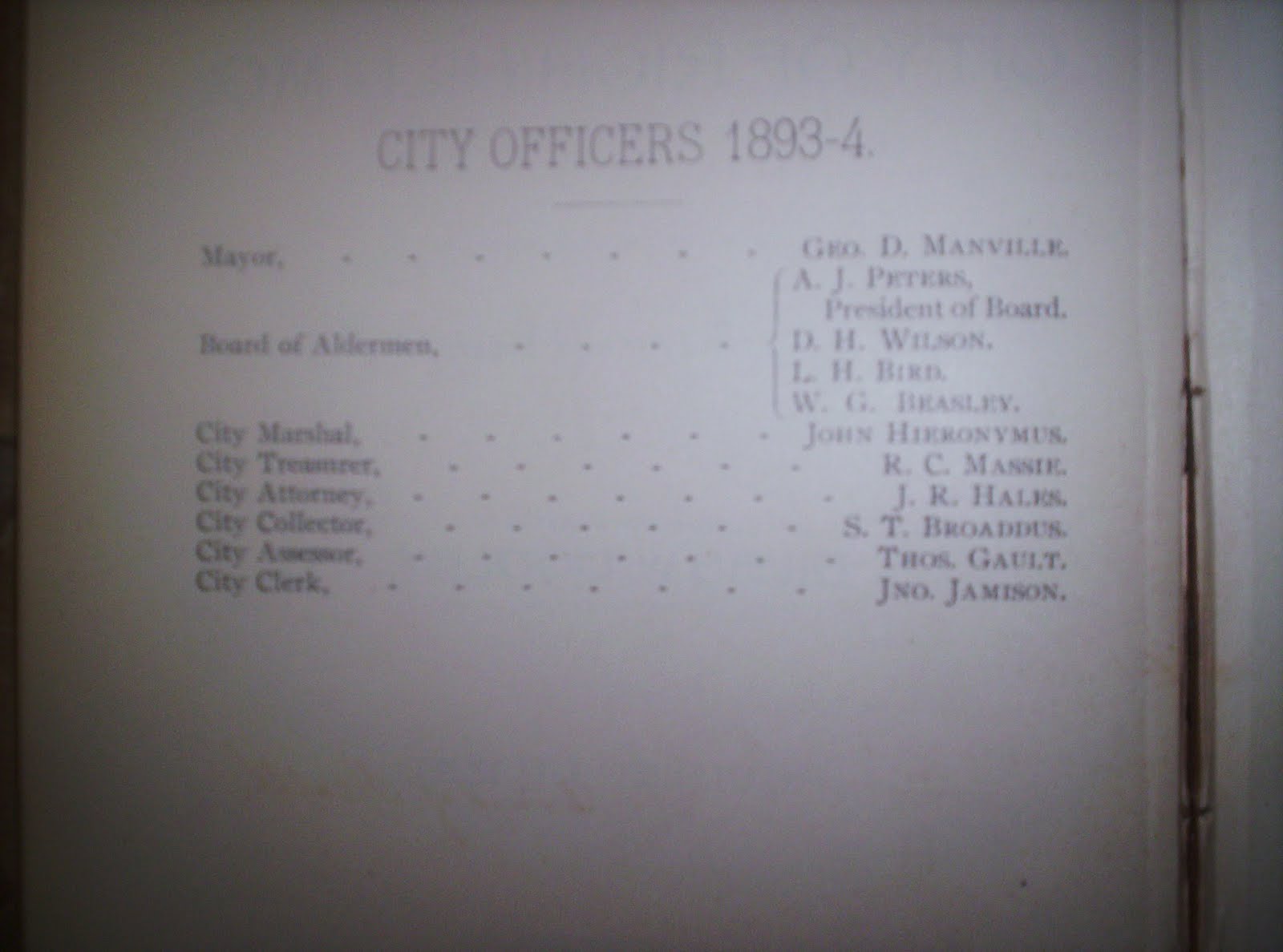 Rich Hill Missouri History January 2012