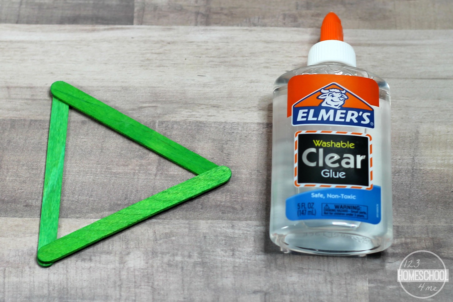 Craft Stick Christmas Tree Craft