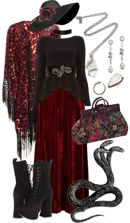 Crow Faery Laura: Style Inspiration: Black Forest Mori