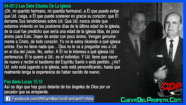 Nunca olvide que estamos viviendo en los postreros días - Citas William Branham Mensajes