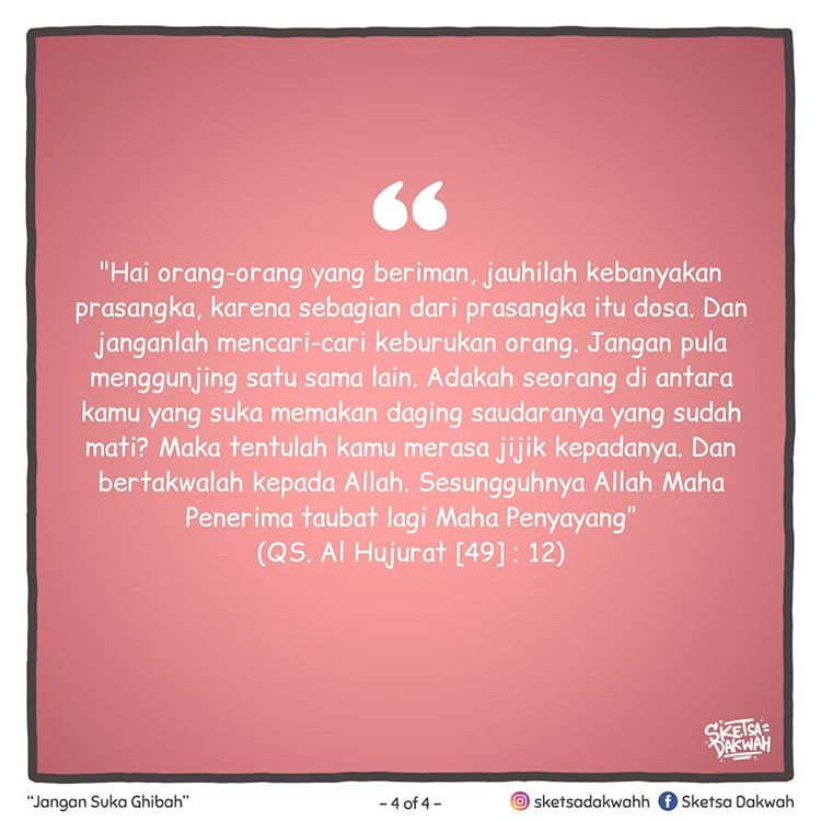 Jangan Mencari Keburukan Orang Jangan Mencari Keburukan Orang