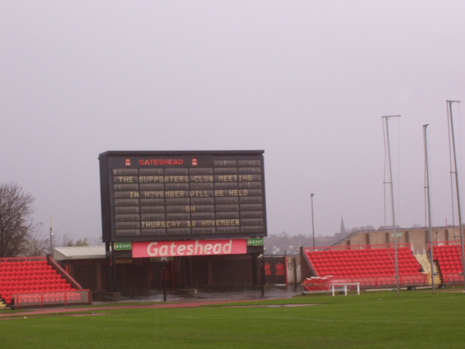 The Wanderer Gateshead International Stadium