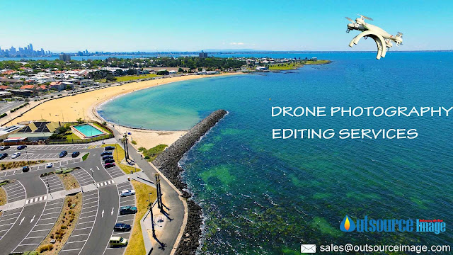 Drone image retouching services