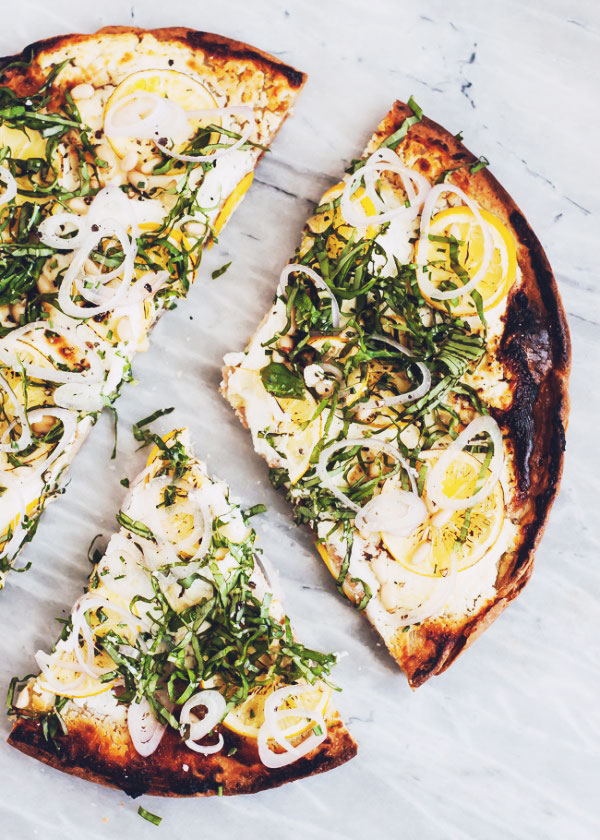 In the Kitchen | 10 Recipes to Try this Week: Chickpea Pizza with Asparagus & Pea Shoot Tangle and more