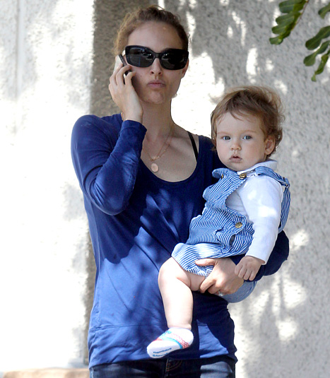 Celebs Inside: See How Big Natalie Portman's Son Aleph, 10 Months, Has