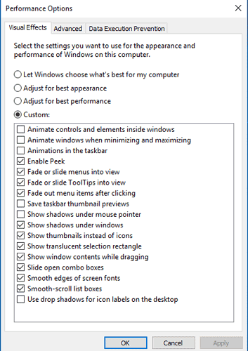 mengurangi animasi windows langkah mudah mempercepat kinerja pc dan laptop windows
