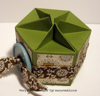 {scrap and stamp with mary}: Milk Carton Box Mini Tutorial