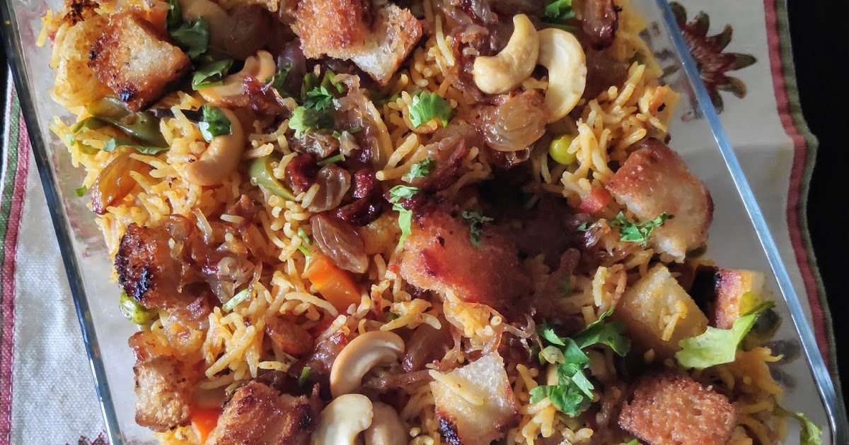 Easycooking Vegetable Biryani in Rice Cooker