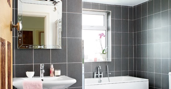 Decoración de baños grises - Colores en Casa