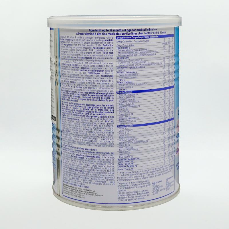 Sữa DANALAC Công Thức Cho Trẻ Hay Nôn Trớ, Trào Ngược Nhẹ 0-12 THÁNG TUỔI - Hộp 400g