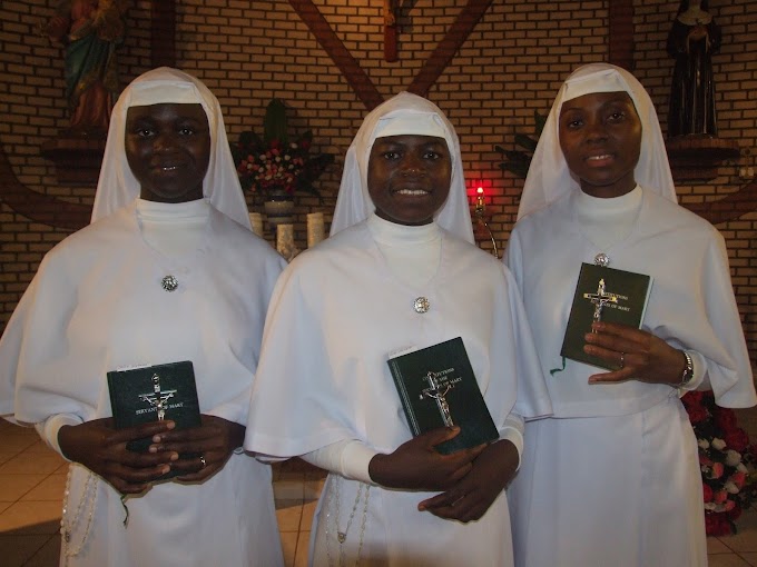 Sisters Servants of Mary Ministers to the Sick profess three in Bamenda