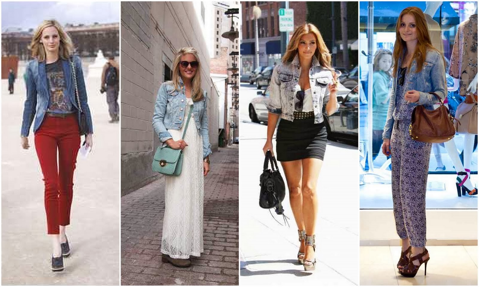 LadySpace: How to wear a jeans jacket
