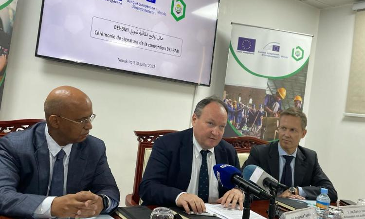 déploiement d’un financement à long-terme de 20 millions d’euros octroyé par la BEI à la BMI pour des prêts aux PME et ETI de Mauritanie