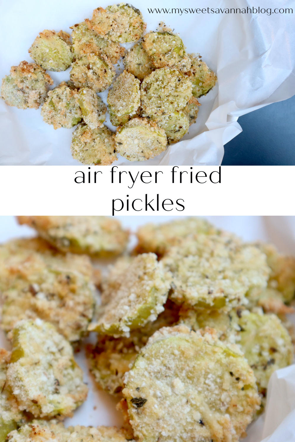 My Sweet Savannah the best air fryer fried pickle recipe