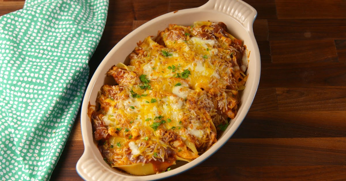 Simple Dinners Enchilada Stuffed Shells